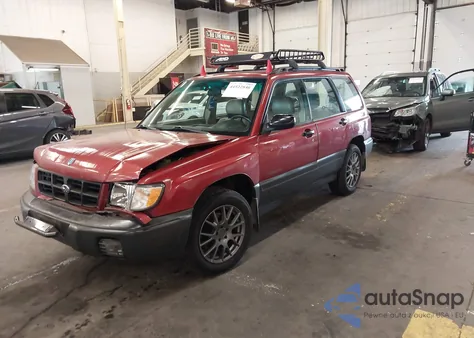 1999 Subaru Forester L из США, поврежденный, VIN JF1SF6359XH744585